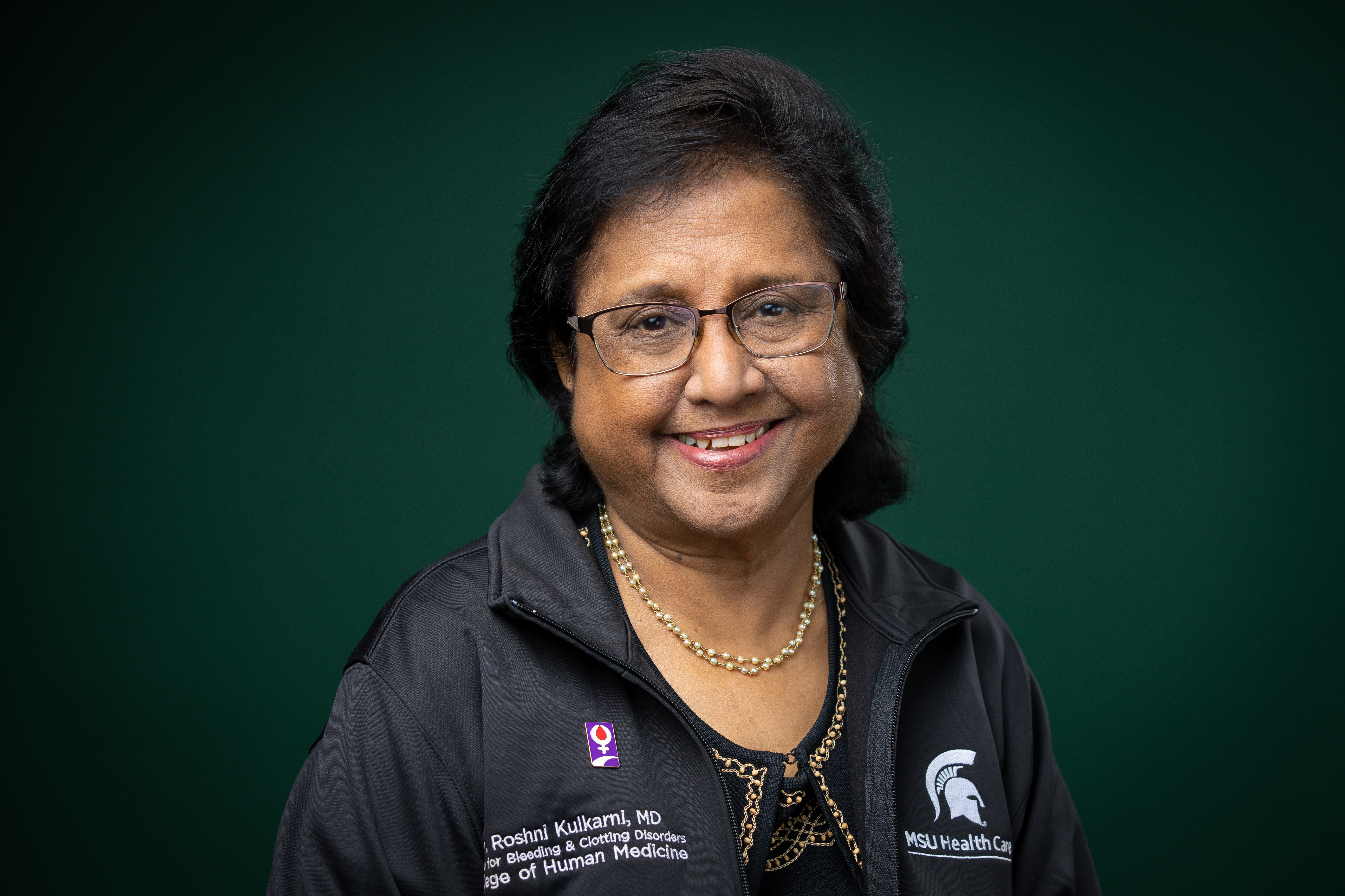 MSU Health Care pediatric hematologist-oncologist and hemophilia expert Dr. Roshni Kulkarni